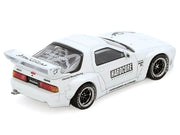 Mazda RX7 (FC3S) "Pandem Aero" Widebody Kit White with Graphics 1/64 Diecast Model Car by Inno Models image 2