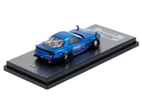Inno Models Mazda RX-7 FD3S right-hand drive Pandem Rocket Bunny blue chrome Tokyo Auto Salon 2026 1:64 IN64-RX7FDP-TAS26, view 5
