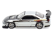 Nissan "Top Secret" Silvia (S15) RHD (Right Hand Drive) Chrome with Carbon Hood "Tokyo Auto Salon Kuala Lumpur 2025 Event Edition" 1/64 Diecast Model Car by Inno Models image 3
