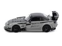 Honda S2000 RHD (Right Hand Drive) "J's Racing" Gray with Carbon Hood and Top "Hong Kong Toycar Salon 2025 Event Edition" 1/64 Diecast Model Car by Inno Models image 2