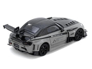 Honda S2000 RHD (Right Hand Drive) "J's Racing" Gray with Carbon Hood and Top "Hong Kong Toycar Salon 2025 Event Edition" 1/64 Diecast Model Car by Inno Models image 3