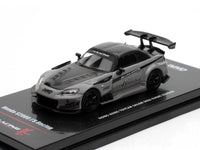 Honda S2000 RHD (Right Hand Drive) "J's Racing" Gray with Carbon Hood and Top "Hong Kong Toycar Salon 2025 Event Edition" 1/64 Diecast Model Car by Inno Models image 4
