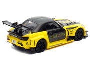 Honda S2000 RHD (Right Hand Drive) "J's Racing" Yellow with Carbon Hood and Top with Graphics "Tokyo Auto Salon Kuala Lumpur 2025 Event Edition" 1/64 Diecast Model Car by Inno Models image 3