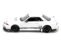 Nissan Skyline "Top Secret" (VR32) GT-R RHD (Right Hand Drive) White 1/64 Diecast Model Car by Inno Models image 2