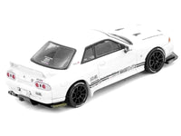 Nissan Skyline "Top Secret" (VR32) GT-R RHD (Right Hand Drive) White 1/64 Diecast Model Car by Inno Models image 3