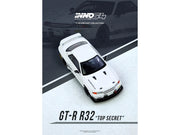 Nissan Skyline "Top Secret" (VR32) GT-R RHD (Right Hand Drive) White 1/64 Diecast Model Car by Inno Models image 5
