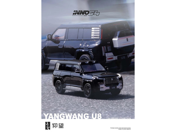 Yangwang U8 Black 1/64 Diecast Model Car by Inno Models image 4