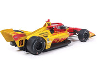 Dallara IndyCar #10 Alex Palou "DHL" Chip Ganassi Racing (Road Course Configuration) Champion "NTT IndyCar Series" (2025) 1/18 Diecast Model Car by IXO Models image 3