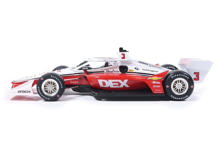 Dallara IndyCar #3 Scott McLaughlin "DEX" Team Penske (Road Course Configuration) "NTT IndyCar Series" (2026) 1/18 Diecast Model Car by IXO Models image 2