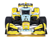 Dallara IndyCar #21 Christian Rasmussen "Splenda" Ed Carpenter Racing (Road Course Configuration) "NTT IndyCar Series" (2026) 1/18 Diecast Model Car by IXO Models image 4