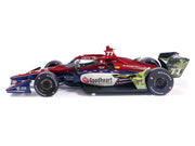 Dallara IndyCar #77 Sting Ray Robb "Goodheart Animal Health Center" Juncos Hollinger Racing (Road Course Configuration) "NTT IndyCar Series" (2026) 1/18 Diecast Model Car by IXO Models image 3