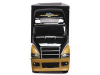 Indianapolis Motor Speedway Hauler Black and Gold 1/64 Diecast Model Car by IXO Models image 4