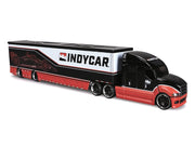 IndyCar Hauler Black and Red with Graphics 1/64 Diecast Model Car by IXO Models image 4