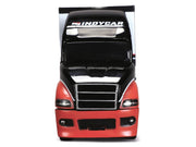 IndyCar Hauler Black and Red with Graphics 1/64 Diecast Model Car by IXO Models image 5