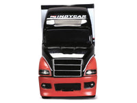 IndyCar Hauler Black and Red with Graphics 1/64 Diecast Model Car by IXO Models image 5