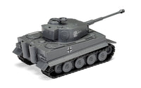 Skill 1 Model Kit Tiger I Tank "German Army" Snap Together Painted Plastic Model Tank Kit 1/35 Scale by Airfix Quickbuild image 2