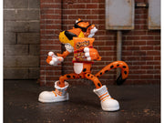 Chester Cheetah 5.5" Glow-in-the-Dark Figure with Accessories and Alternate Head and Hands "Flamin' Hot Cheetos Crunchy" Model by Jada image 5