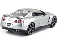 Brian's Nissan GT-R (R35) Silver Metallic "Fast & Furious" Movie 1/32 Diecast Model Car by Jada image 2