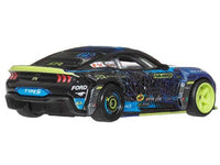 2024 Ford Mustang RTR Spec 5-FD Dark Blue with Graphics "Circuit Legends" Series Diecast Model Car by Hot Wheels image 3