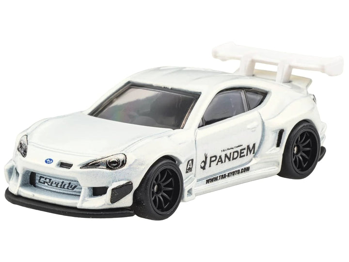 Subaru BRZ Pandem RHD (Right Hand Drive) White Metallic "Circuit Legends" Series Diecast Model Car by Hot Wheels image 2