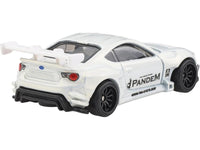 Subaru BRZ Pandem RHD (Right Hand Drive) White Metallic "Circuit Legends" Series Diecast Model Car by Hot Wheels image 3