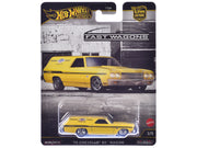 1970 Chevrolet Chevelle SS Wagon "Yenko" Yellow "Fast Wagons" Series Diecast Model Car by Hot Wheels image 3