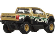 2017 Ford F-150 Raptor Pickup Truck Gold Metallic with Graphics "HW Off Road" Series Diecast Model Car by Hot Wheels image 3