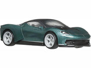 Automobili Pininfarina Battista Green Metallic with Black Top "Euro Speed" Series Diecast Model Car by Hot Wheels image 2