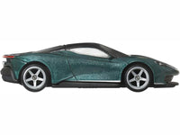 Automobili Pininfarina Battista Green Metallic with Black Top "Euro Speed" Series Diecast Model Car by Hot Wheels image 3