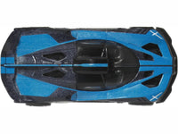 Bugatti Bolide Blue and Dark Blue Metallic "Euro Speed" Series Diecast Model Car by Hot Wheels image 3