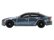 2021 BMW M5 Gray Metallic with Black Top "Mission: Impossible - Dead Reckoning" (2023) Movie "Pop Culture" Series Diecast Model Car by Hot Wheels image 2