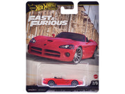 2003 Dodge Viper SRT10 Red "The Fast and the Furious: Tokyo Drift" (2006) Movie "Fast & Furious" Series Diecast Model Car by Hot Wheels image 3