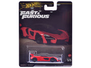 McLaren Senna Red "Fast X" (2023) Movie "Fast & Furious" Series Diecast Model Car by Hot Wheels image 3
