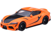 2021 Toyota GR Supra Orange and Black "F9" (2021) Movie "Fast & Furious" Series Diecast Model Car by Hot Wheels image 2