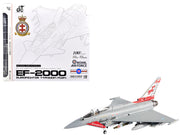 Eurofighter Typhoon FGR4 EF-2000 Aircraft "No.41(R) Squadron 100th Anniversary" (2016) British Royal Air Force 1/72 Diecast Model by JC Wings image 5