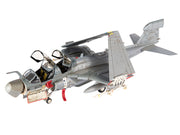 Grumman EA-6B Prowler Attack Aircraft "VAQ-141 Shadowhawks Desert Storm" (1991) United States Navy 1/72 Diecast Model by JC Wings image 2