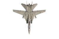 Grumman F-14A Tomcat Fighter Aircraft "VF-41 Black Aces USS Nimitz Gulf of Sidra" (1981) United States Navy 1/72 Diecast Model by JC Wings image 4