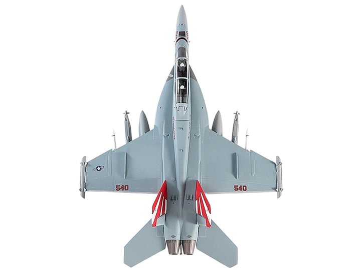 Boeing EA-18G Growler Aircraft "VAQ-132 Scorpions" United States Navy 1/72 Diecast Model by JC Wings image 2