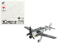 Focke-Wulf Fw 190A-8 Fighter Aircraft "JG 26 Schlageter France" (1945) German Luftwaffe 1/72 Diecast Model by JC Wings image 4