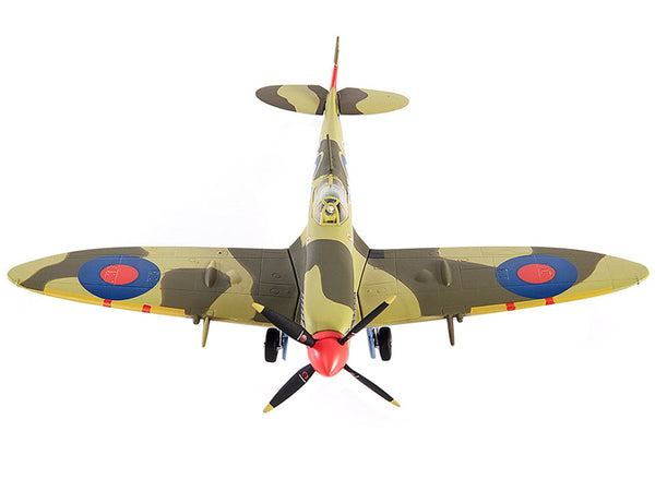 Supermarine Spitfire MK IXC Fighter Aircraft "Royal Air Force Ldr. Stanislav Skalsk Polish Combat Team North Africa" (1943) 1/72 Diecast Model by JC Wings image 2