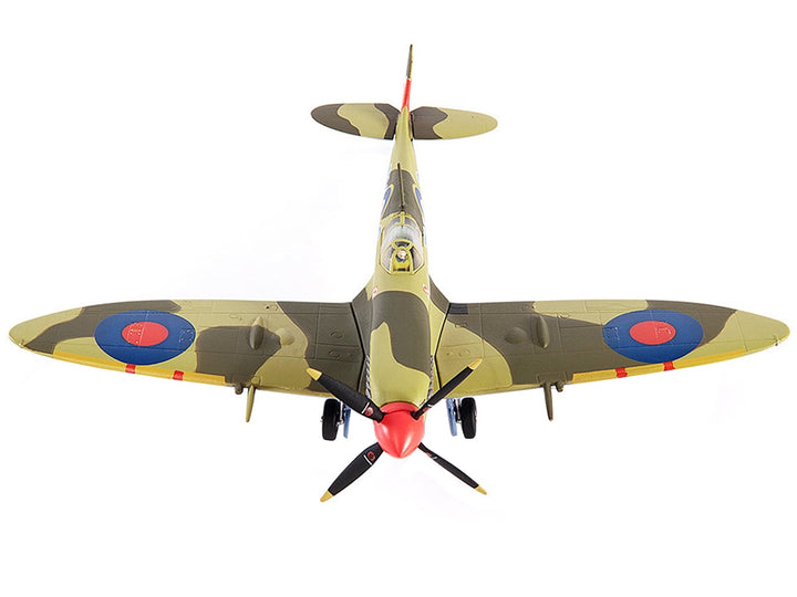 Supermarine Spitfire MK IXC Fighter Aircraft "Royal Air Force Ldr. Stanislav Skalsk Polish Combat Team North Africa" (1943) 1/72 Diecast Model by JC Wings image 2