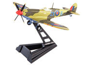 Supermarine Spitfire MK IXC Fighter Aircraft "Royal Air Force Ldr. Stanislav Skalsk Polish Combat Team North Africa" (1943) 1/72 Diecast Model by JC Wings image 4