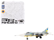 Sukhoi Su-24M Fencer-D Bomber Aircraft "Ukraine War" (2023) Ukrainian Air Force 1/72 Diecast Model by JC Wings image 4