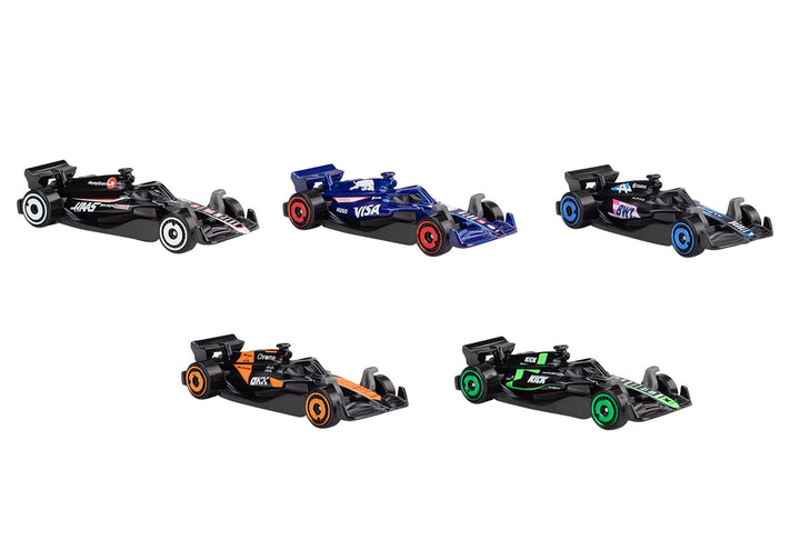 2024 Formula 1 World Championship 5 piece Set Diecast Model Cars by Hot Wheels image 2