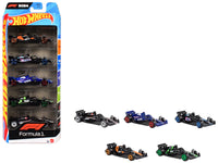 2024 Formula 1 World Championship 5 piece Set Diecast Model Cars by Hot Wheels image 3