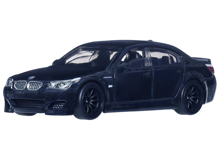 2010 BMW M5 Dark Blue Metallic "Fast & Furious 6" (2013) Movie "Fast & Furious" Series Diecast Model Car by Hot Wheels image 2
