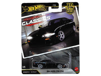 1994 Nissan Nismo 270R (S14) RHD (Right Hand Drive) Black with White Stripes "Modern Classics" Series Diecast Model Car by Hot Wheels