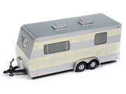 1953 Buick Super Cream with Travel Trailer Limited Edition "Tow & Go" Series 1/64 Diecast Model Car by Johnny Lightning image 2