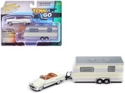 1953 Buick Super Cream with Travel Trailer Limited Edition "Tow & Go" Series 1/64 Diecast Model Car by Johnny Lightning image 4