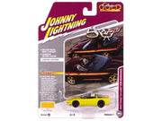 2003 Chevrolet Corvette Convertible "50th Anniversary" Millennium Yellow "Classic Gold Collection" 1/64 Diecast Model Car by Johnny Lightning image 3